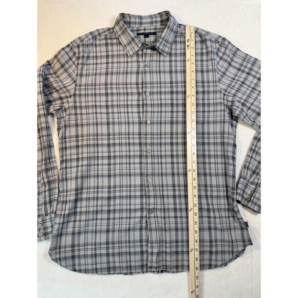 Toad & Co Men's Plaid Button Down Active Sport Shirt Hiking Casual Performance M - Picture 10 of 11